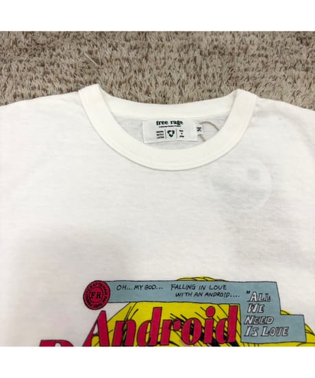 【free rage】 226AC820B リサイクルコットンTシャツ （Digital Comics）
