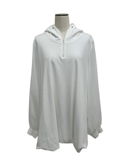 【ayane 26AW】 856749 バルーンシルエットフーディチュニック