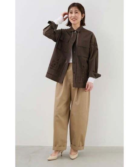 【MICA&DEAL】0125303239 撥水-マーベルトコクーンパンツ