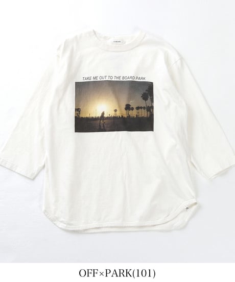 【Le Melange】8511010 『JHANKSON』x『LeMélange』コラボフォトプリント ロンT / 長袖T
