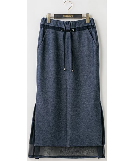 【Lallia Mu 26AW】2614855　ジャージースカート