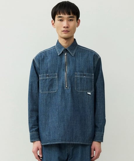 【JOHNBULL】 HE253S03 UNION HERCULES MADE ハーフZIPシャツ