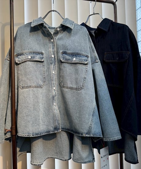 【cafune&PASSIONE 26PREFALL 】  36413　デニムシャツ