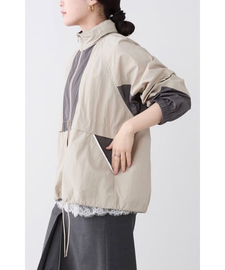 【UMBRO×MICA&DEAL】 0126306110 配色ナイロンブルゾン