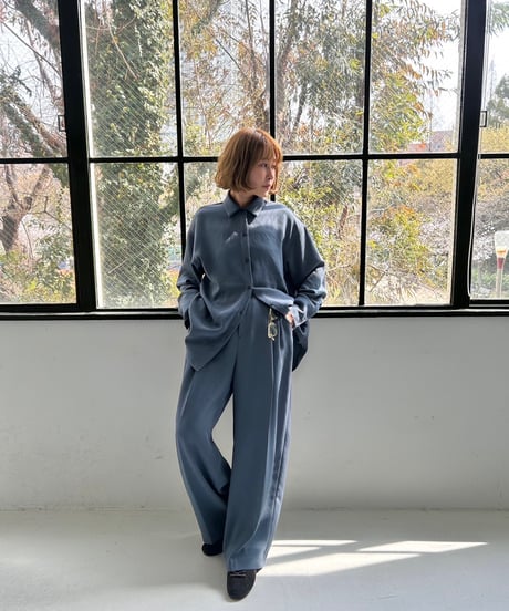 【PRIORITY 26AW】  P66230IT ベーシックシャツ