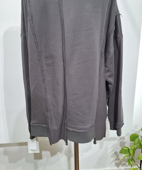 【ATELIER SIX】21256479 カットオフジャージープルオーバー