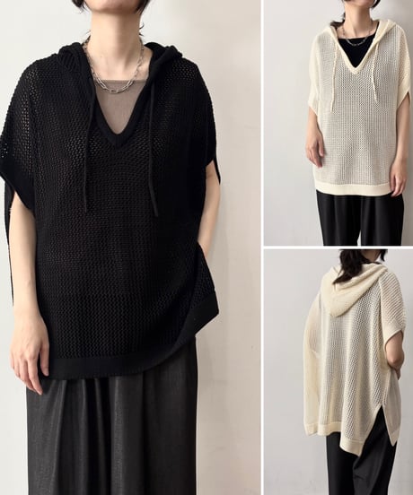 【siro de labonte】R613103 mesh foody vest 32/2COTTON