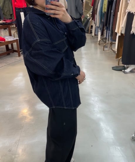 【cafune】535420 denim shirt jacket