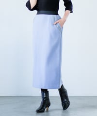【Lallia Mu 26AW】2614851 オーガンジーポケットタイトスカート