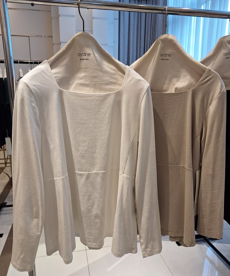 ayane 】874805スクエア2重Tシャツ | selectshopB5