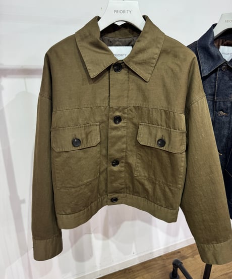 【PRIORITY 26AW】 P67040AI パデットデニムジャケット
