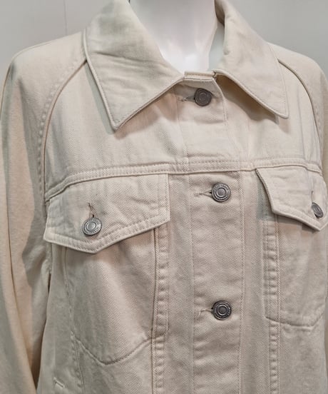 【cafune】515415 raglan sleeve denim jacket