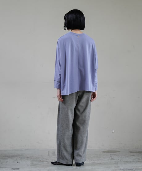 【Lallia Mu 26AW】  2613533 ドルマンスリーブトレーナー