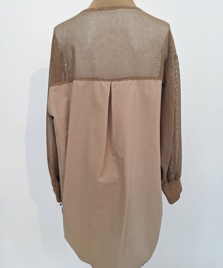 【ATELIER SIX】 21254426 メッシュ 異素材 MA-1