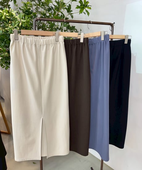【cafune】545610 warm pique stretch tight skirt