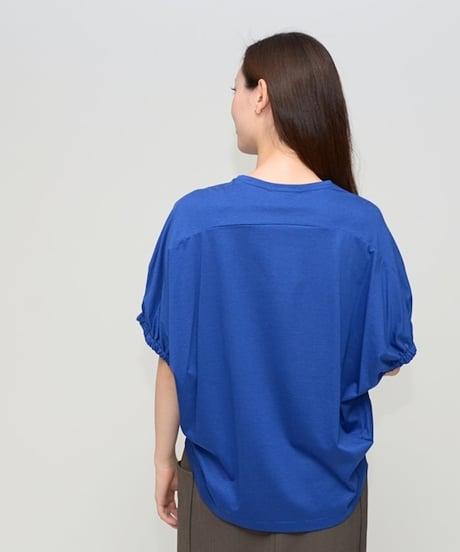 【Praia】 LEO-2501C シルケット綿・ボックスロゴTシャツ