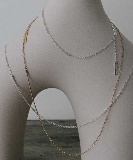全国送料185円【Nothing and Others 】C42510029 Expressive Chain Necklace Set