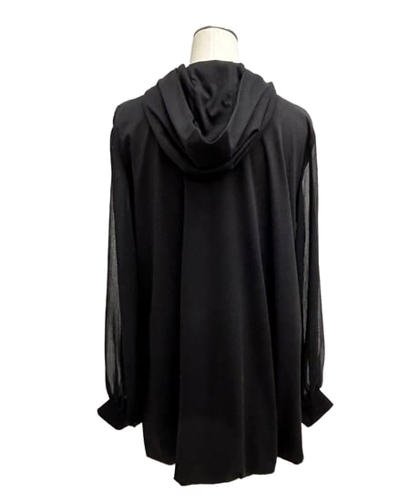 【ayane 26AW】 856749 バルーンシルエットフーディチュニック
