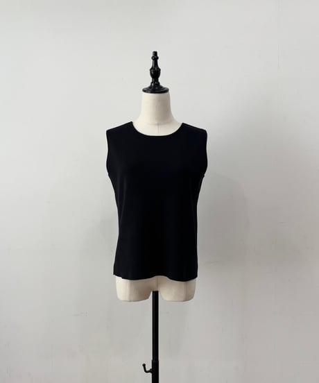 【siro de labonte】R613108 2way kami knit tank 30s/2silketcotton