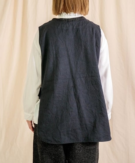 【Brocante / ブロカント】38-0280Z オリジナルツイード ポッシュブトンジレ