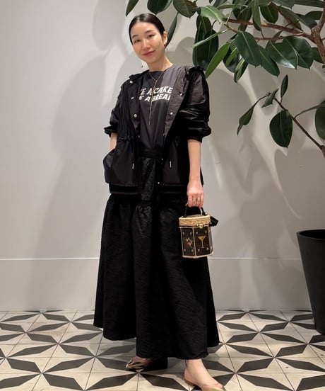 【MACPHEE】12-03-52-03403 コットンプリント Tシャツ