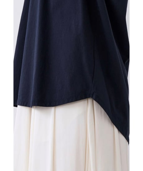 【MICA&DEAL】 0126209101 "LAIA"ロゴヘムラウンドT-shirt
