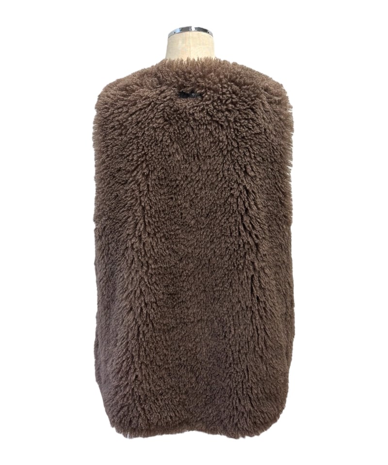 ayane 25AW】875805 プードルファーベスト | selectshopB5