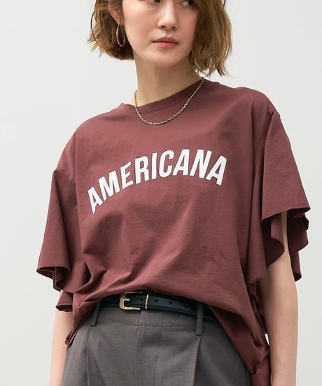 【MICA&DEAL】0125309270 15th ANNIVERSARY フリルスリーブT-shirt