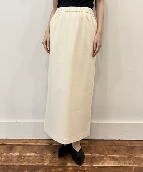 【siro de labonte】R613221 pencil skirt stretch doubleface