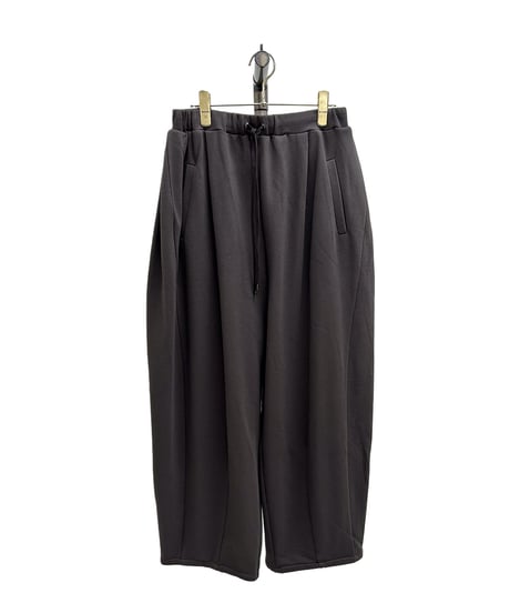 【ayane 26AW】  856737 軽量裏毛サイドタックパンツ