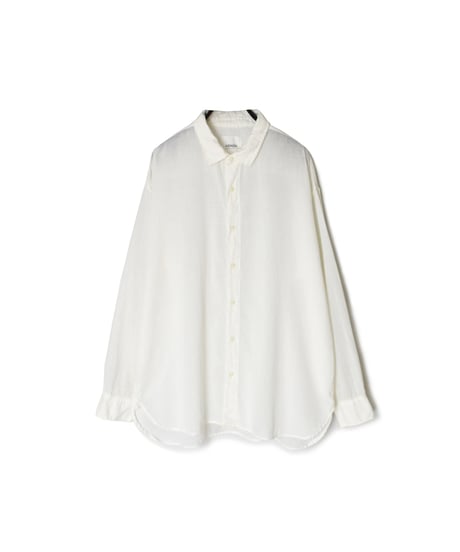 【ARMEN】INAM2502G3D OVERDYE UTILITY REGULAR COLLAR SHIRT