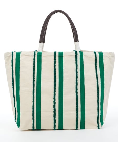 【beej】PWMI-IT003 EMB&Flocky Big tote bag