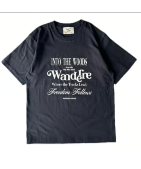 【MARGAUX VINTAGE 】MG CT-25065 message Tee- S