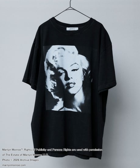 【JOHNBULL】 アーティストTシャツ（Marilyn Monroe） JT261C10