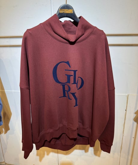33【Lallia Mu 26AW】2614501 スタンドネックロゴプルオーバー