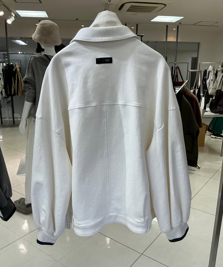 【ayane 26AW】  856704　ホワイトデニムジャケット