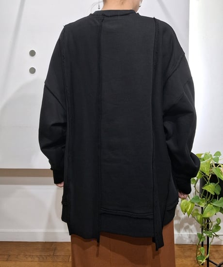 【ATELIER SIX】21256479 カットオフジャージープルオーバー