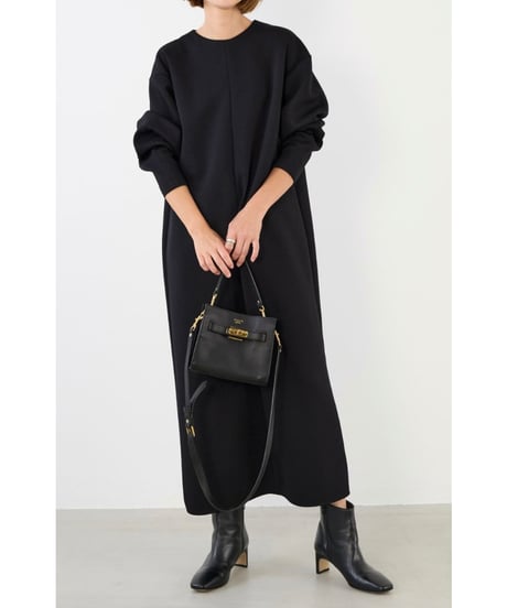 【MICA&DEAL】0125404325 コクーンダンボールカットワンピース