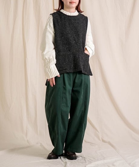 【Brocante / ブロカント】38-0280Z オリジナルツイード ポッシュブトンジレ