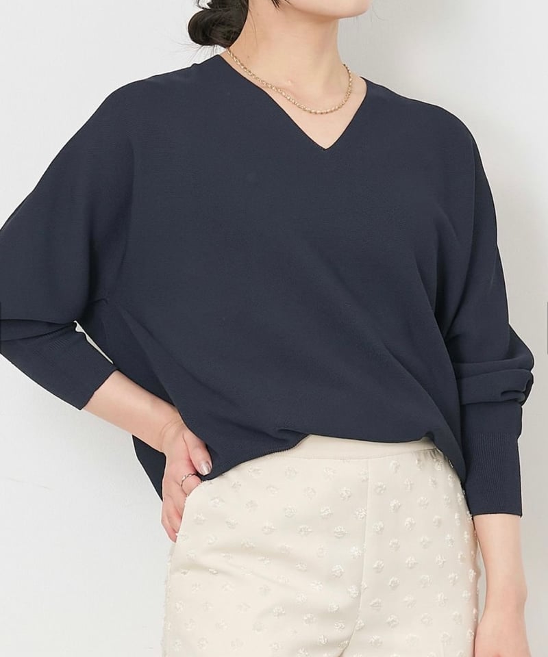 MICA&DEAL】0125108004 Vネックニットプルオーバー | selectshopB5