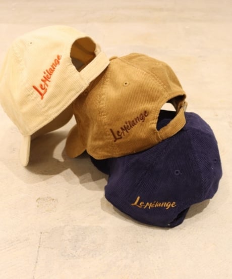 【LeMélange】8558001 コーデュロイキャップ