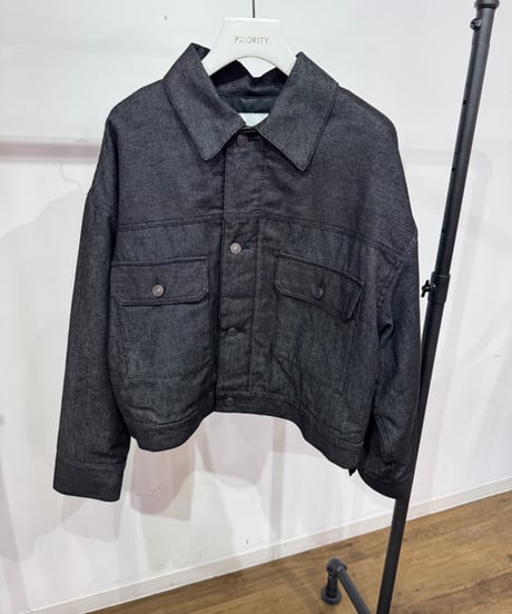 【PRIORITY 26AW】 P67040AI パデットデニムジャケット