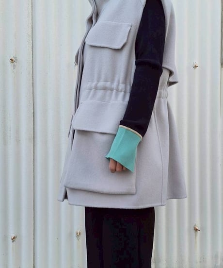 【Lallia Mu 26AW】2613200 リバーベストジャケット