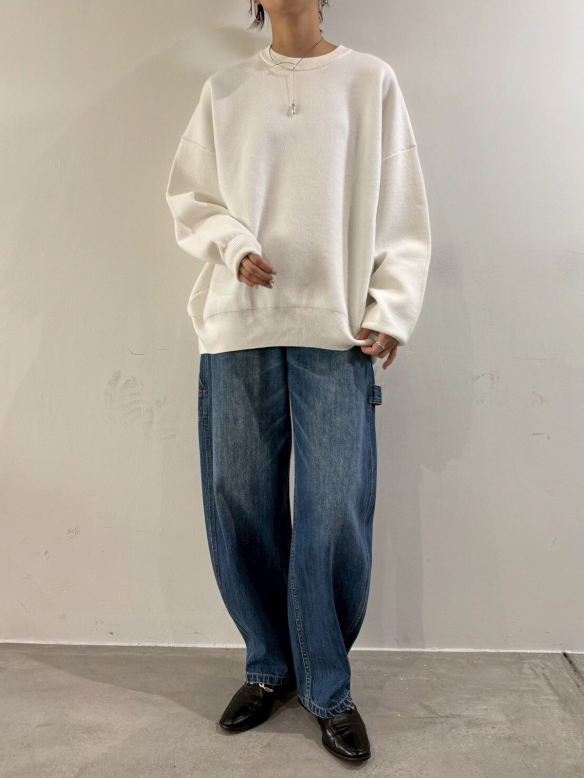cafune】 535963 sweat like relax pullover | se