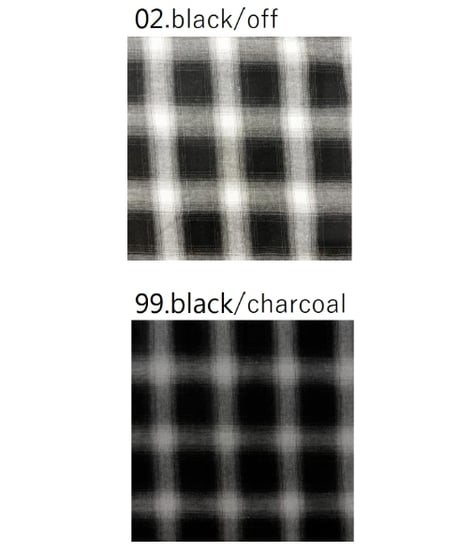 【siro de labonte 26SS】 R623317　tuck flare skirt　／　ombre check