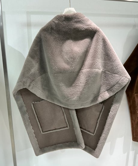 【ayane 26AW】  856754  ４WAYムートンショール