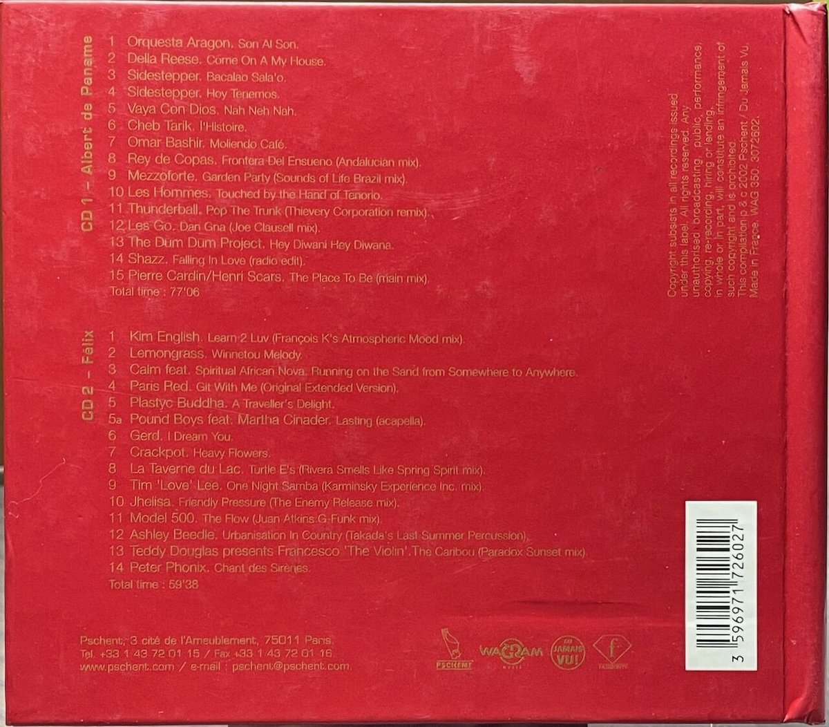 V.A. / Maxim's De Paris -Mixed by Albert de Pan