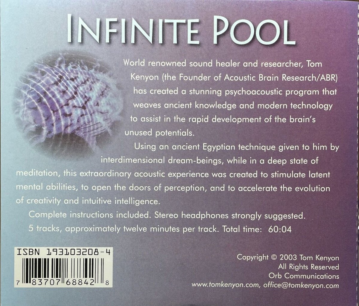 トム・ケニオン/Tom Kenyon/インフィニト・プール/Infinite Pool