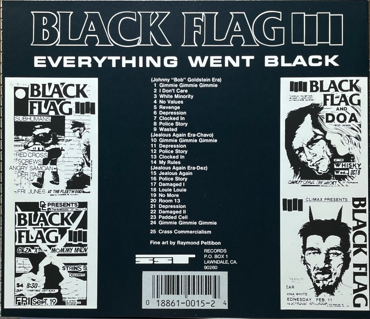 ブラック・フラッグ/Black Flag/Everything Went Black | 音盤本舗