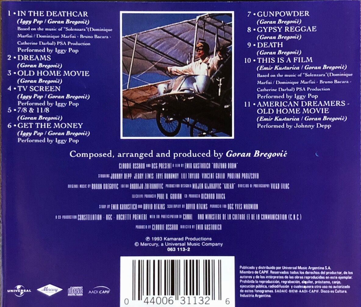未開封 CD 輸入盤 アリゾナ・ドリーム(1992) Arizona Dream 未開封 CD 輸入盤 アリゾナ・ドリーム(1992) Arizona Dream
